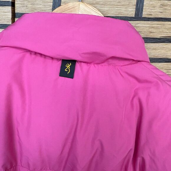 Browning Goose‎ Down Pink Jacket Size XS - Picture 8 of 11